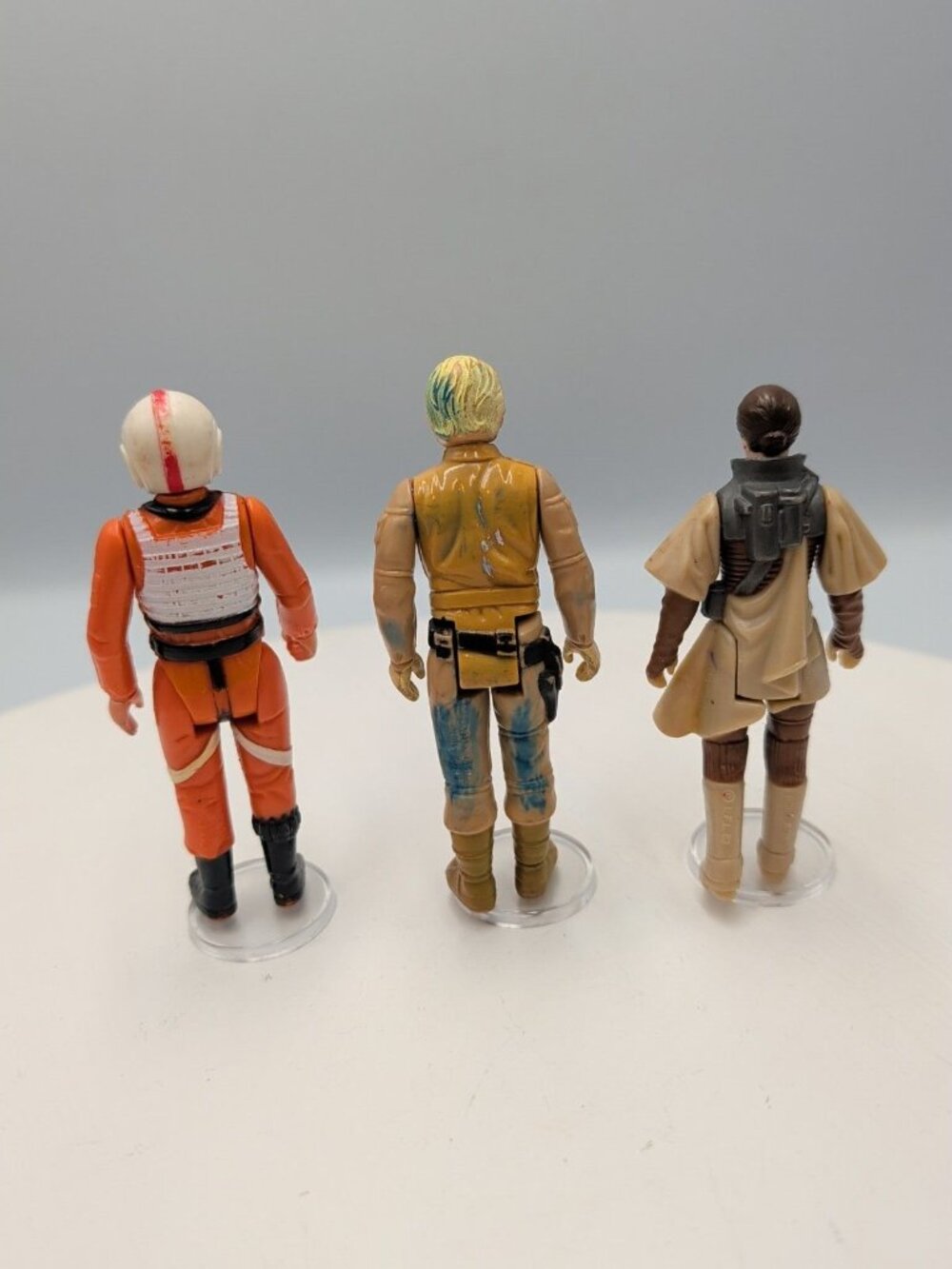 Vintage Star Wars Action Figures Kenner Boushh Leia Bespin Luke & Luke X-wing - Picture 5 of 10